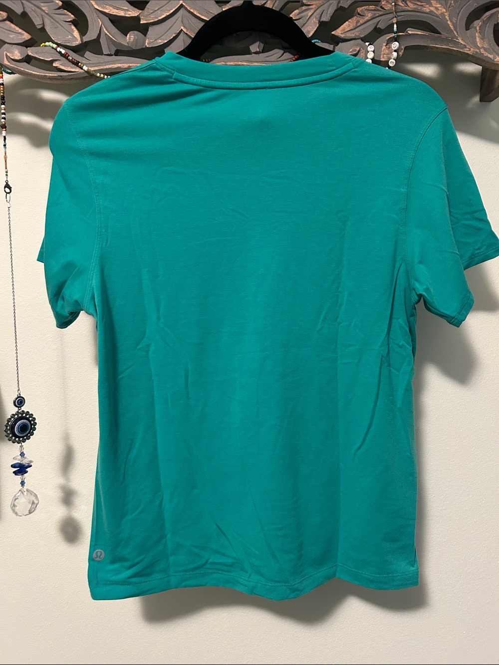 Lululemon relaxed fit running t-shirt in Kelly green - Picture 5 of 9
